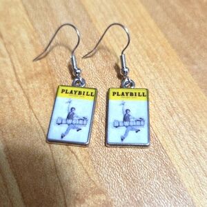 Playbill Newsies Earrings